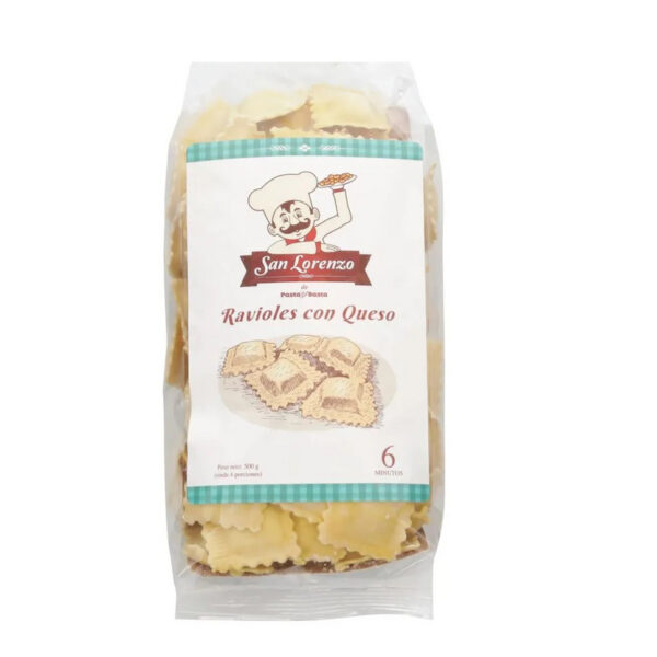 Ravioles con Queso 500grs San Lorenzo