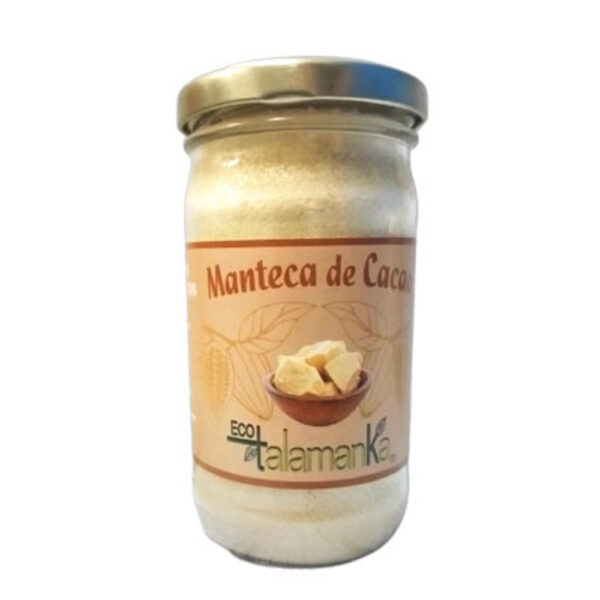 Manteca Vegetal de Cacao 180gr Ecotalamanka