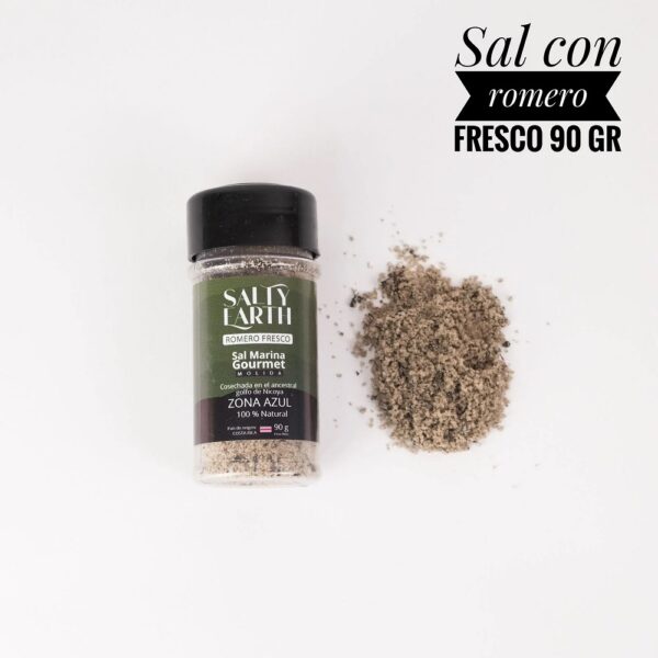 Salty Earth Sal con Romero Fresco 90gr Salero